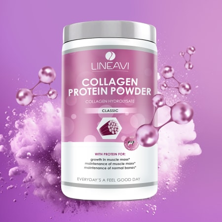 LINEAVI Kollagen Proteinpulver - 400g - Neutral 