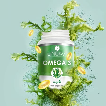 LINEAVI Omega 3 Vegan (60 Kapseln)