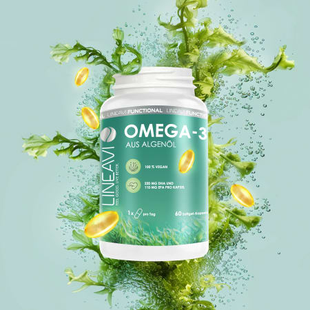 LINEAVI Omega 3 Vegan (60 Kapseln)