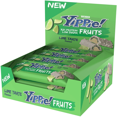 YIPPIE! Bar - 12x45g - Lime Tarte