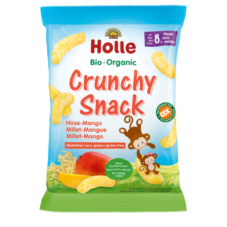 Bio Crunchy Snack Hirse Mango (25g)