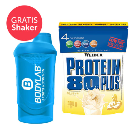 Protein 80 Plus (2000g) + Bodylab 24 Shaker gratis