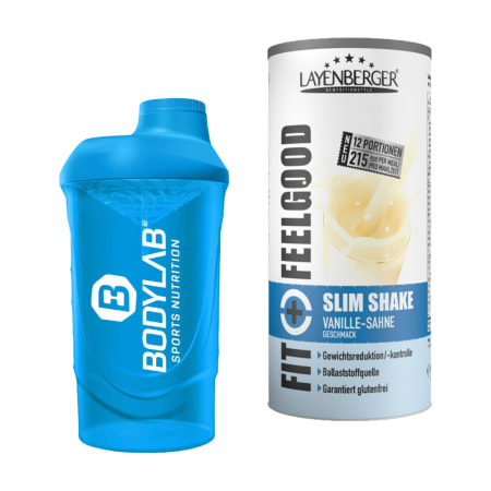Fit+Feelgood Meal Replacement SLIM (396g) + Bodylab 24 Shaker