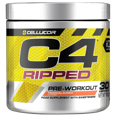 C4 Ripped Pre-Workout - 165g - Tropical Punch