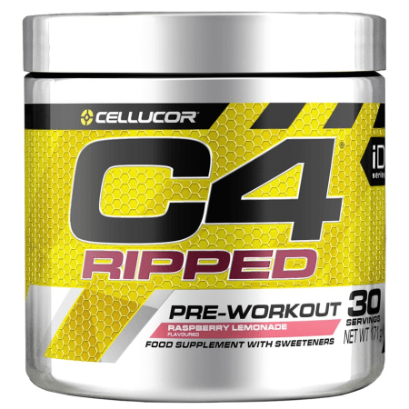 C4 Ripped Pre-Workout - 165g - Raspberry Lemonade