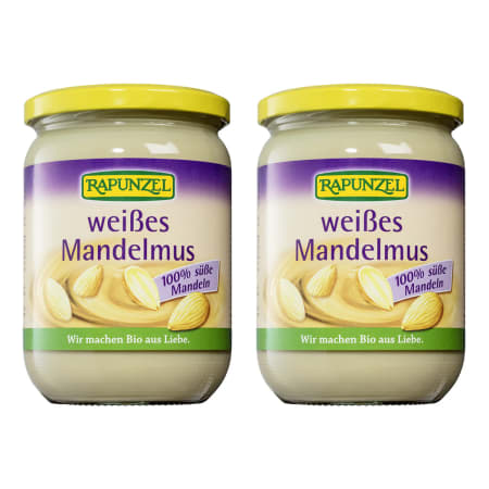 2 x Mandelmus weiß (2x500g)