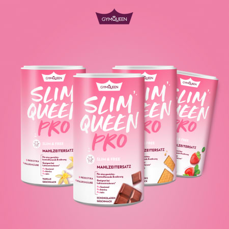 Slim Queen Pro Mahlzeitersatz-Shake - 30g - Erdbeere