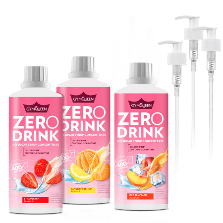 Zero Drink 3er Pack inkl. Dosierspender