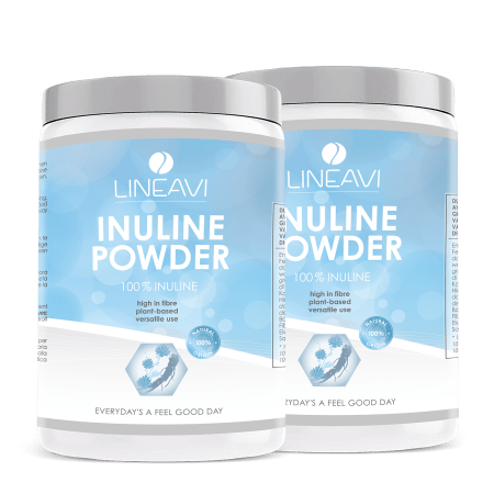 2 x LINEAVI Inulin powder (500g)
