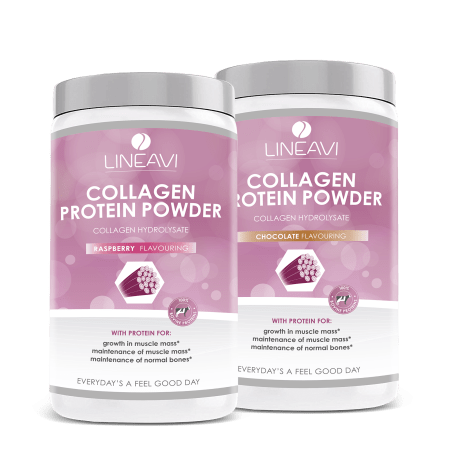 2 x LINEAVI Collagen Proteinpowder (400g)