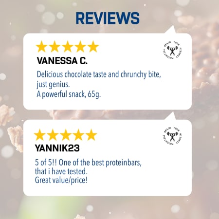 3 x Crunchy Protein Bar Deluxe (je 12x65g)