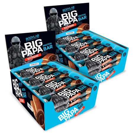 2 x BIG PAPA 50% Protein Bar Extreme (12x100g)