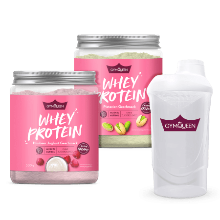 Whey Protein 2er Pack + Shaker