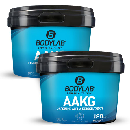 2 x AAKG (120 capsules)