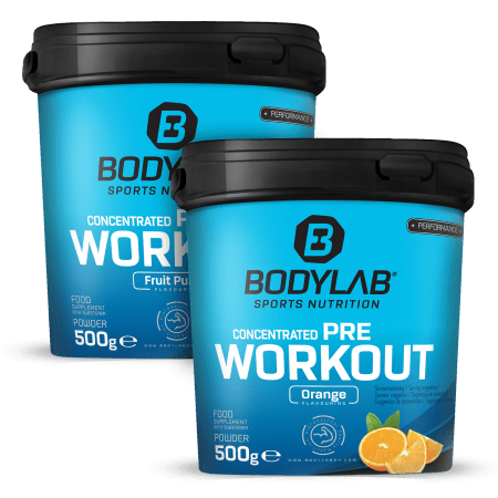 2 x Concentrated Pre Workout (500g)