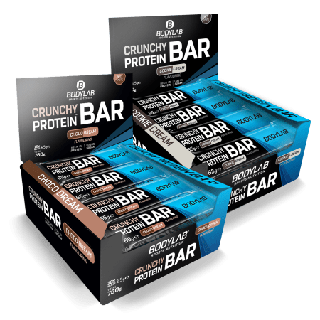 2 x Crunchy Protein Bar Deluxe (je 12x65g)