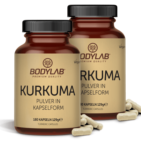 2 x Kurkuma Pulver in Kapselform (2 x 180 Kapseln)