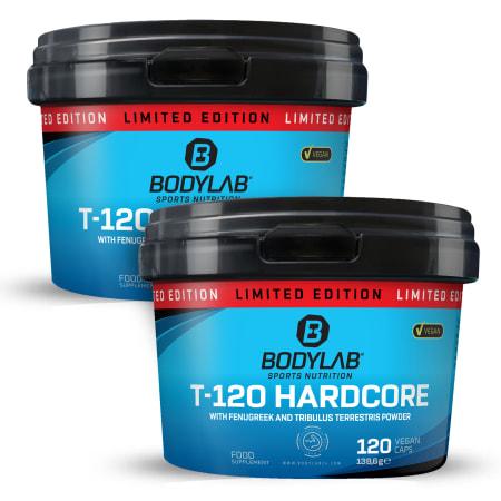 2 x T-120 Hardcore (120 veganistische capsules)