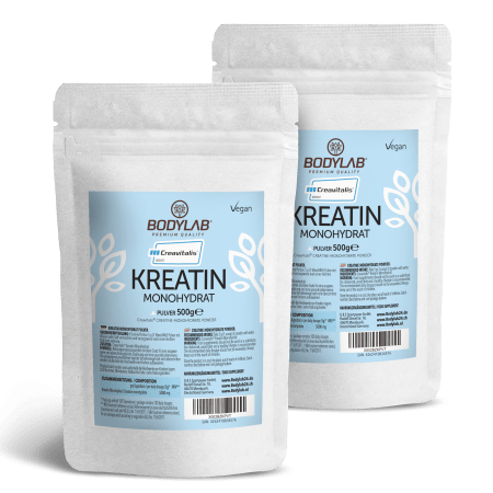 2 x Creavitalis® Kreatin Monohydrat Pulver (2 x 500g)