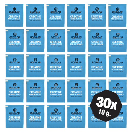 Creatine Sachets (30 x 10 g) - Creatine Monohydrate - 100% pure powder