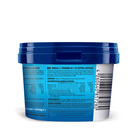 Omega-3 + Vitamine D3 + K2 Extreme (120 caps)