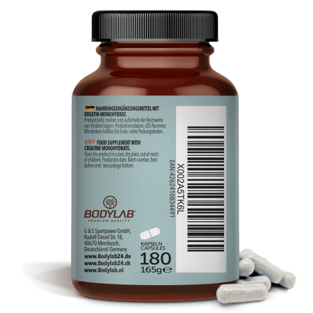 Kreatin Monohydrat (180 Kapseln)