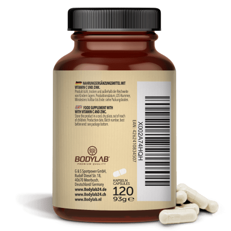 3 x Vitamin C + Zink (3 x 120 Kapseln)