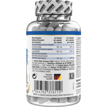 Glucosamine + Chondroitin Plus MSM (120 caps)