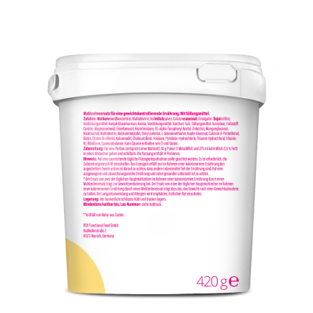 Slim Shake Mahlzeitersatz-Shake - 420g - Banana Milkshake