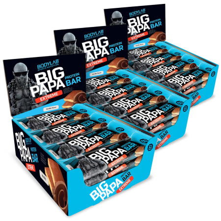 3 x BIG PAPA 50% Protein Bar Extreme (12x100g)