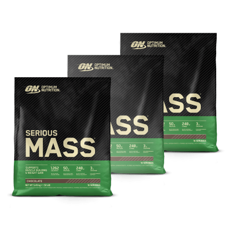 3x Serious Mass (5450g)