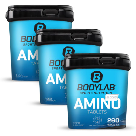 3 x Amino Tabs (260 tabs) 