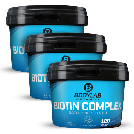 3 x Biotin Complex (120 Tabletten)