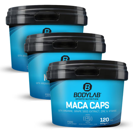 3 x Maca Caps (120 capsules)