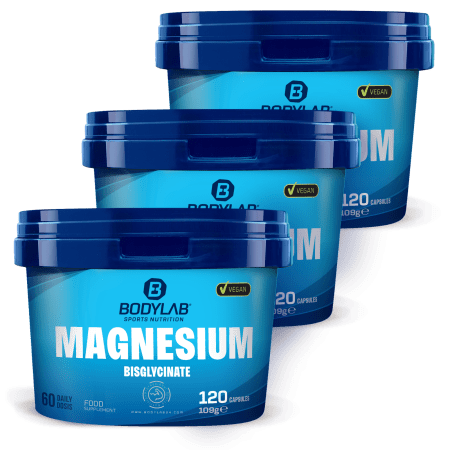 3 x Magnesium Bisglycinate (120 Kapseln)
