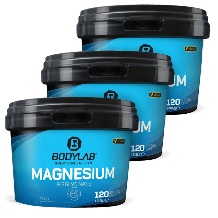 3 x Magnesium Bisglycinate (120 Kapseln)