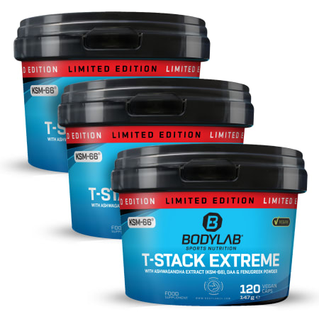 3 x T-Stack Extreme (120 vegane Kapseln)