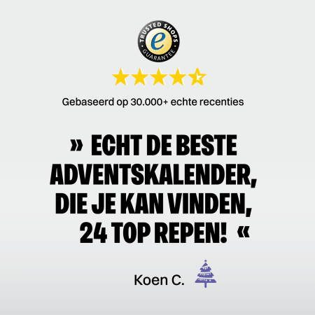 Repen adventskalender voor fit-couples