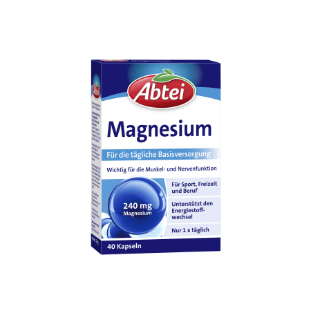 Magnesium 240mg (40 Kapseln)