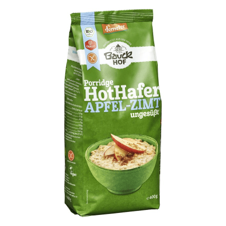 Hot Hafer Apfel-Zimt demeter (400g)