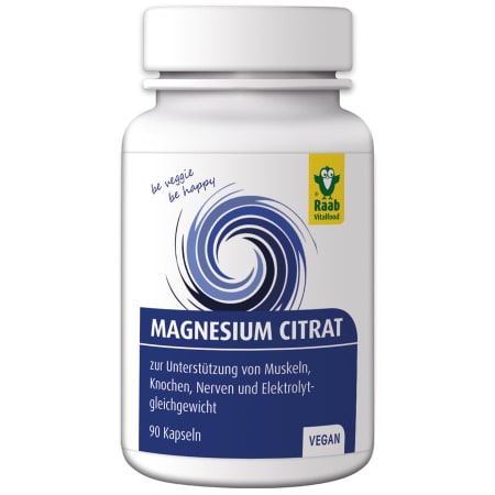Magnesiumcitrat (90 Kapseln)