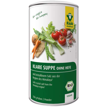 Bio Klare Suppe ohne Hefe (350g)