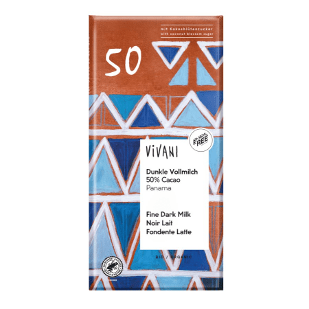 Dunkle Vollmilch 50% Cacao Panama bio (80g)