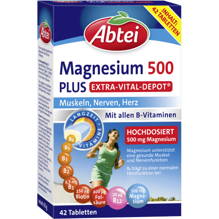 Magnesium 500 Plus Vital Depot (42 Tabletten)