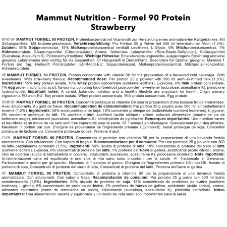 Formel 90 Protein - 3000g - Erdbeere