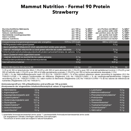 Formel 90 Protein - 3000g - Erdbeere