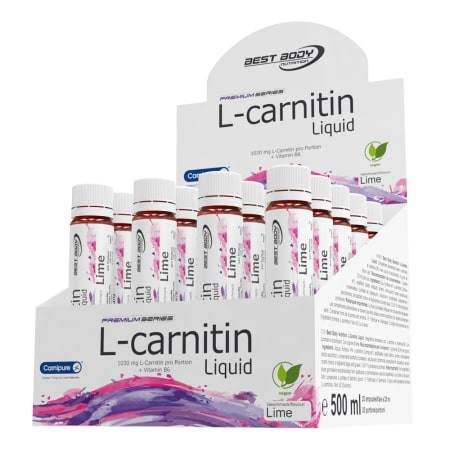 L-Carnitin Liquid - 20x25ml - Limette