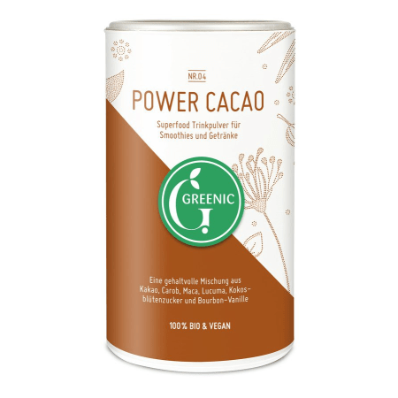 Power Cacao Trinkpulver Mischung bio (175g)