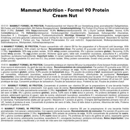 Formel 90 Protein - 3000g - Sahne-Nuss