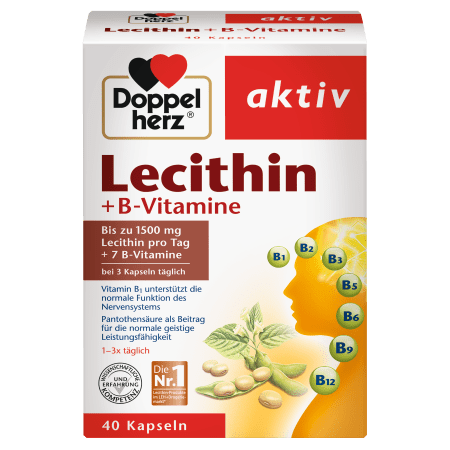 Lecithin B Vitamine (40 Kapseln)